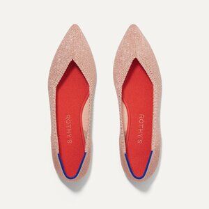 Rothy's Rose Metallic Size 7.5 (used)